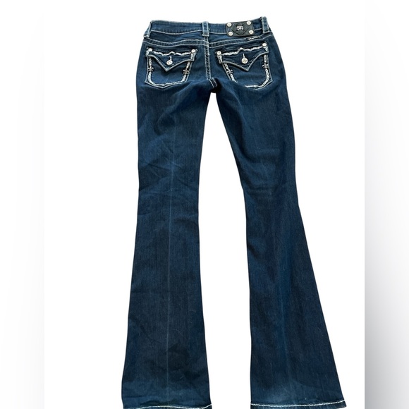 Miss Me Dark Blue Jeans - Picture 4 of 8